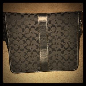 Coach laptop bag